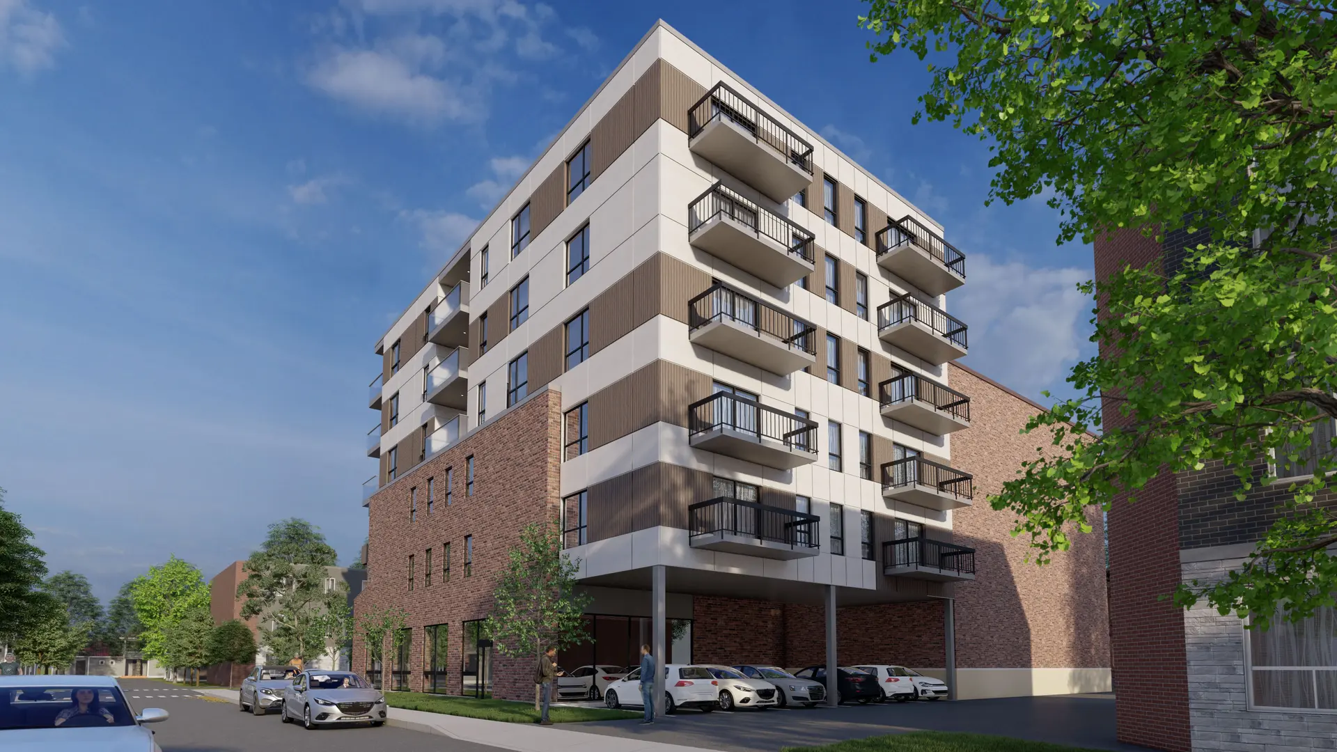 Immeuble urbain — vue 2