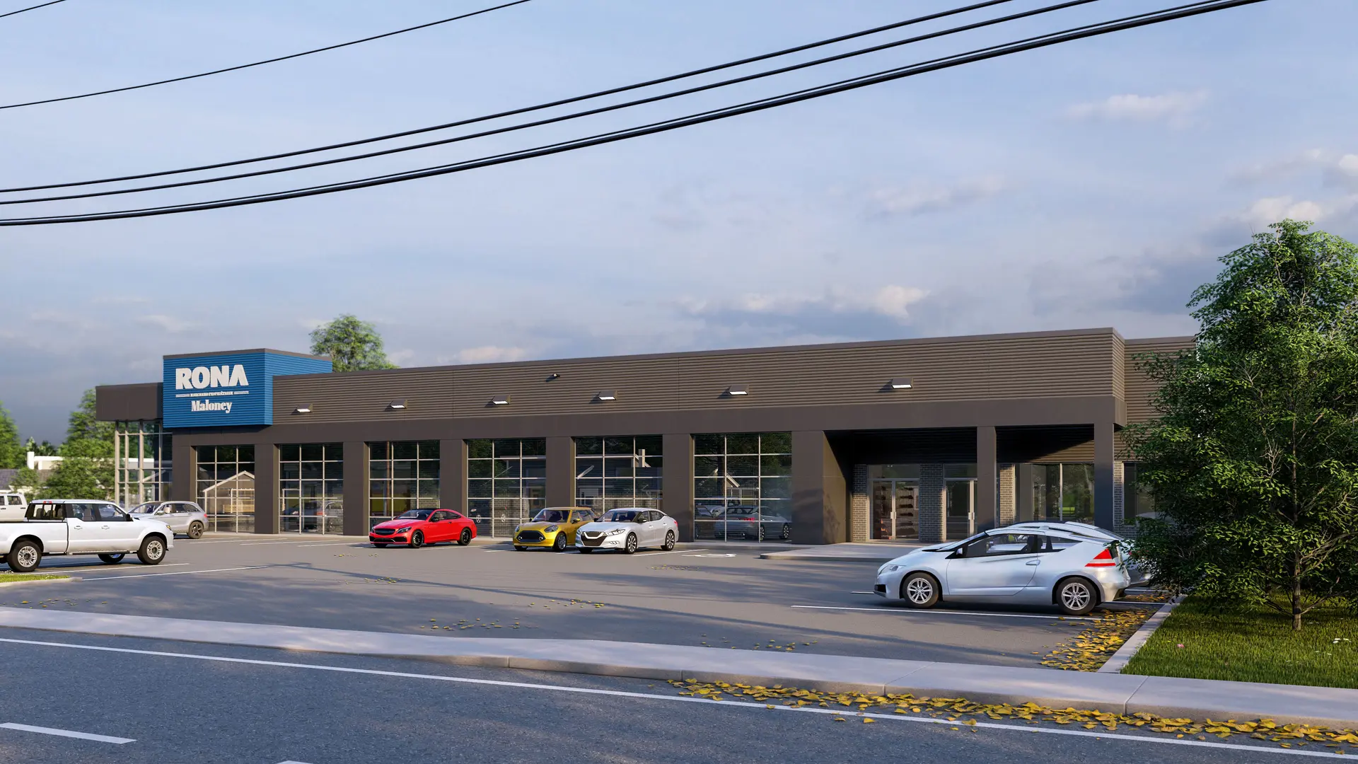 Complexe commercial — vue 2