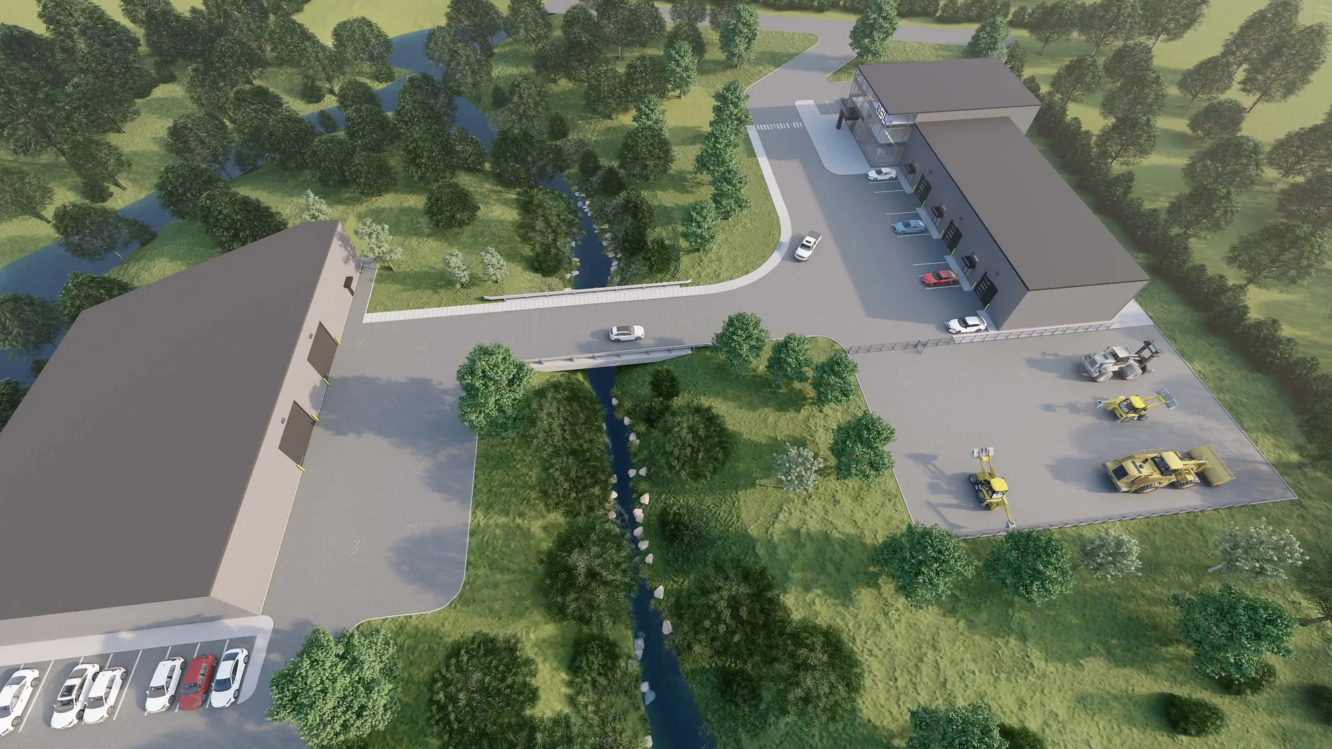 Bâtiment commercial — vue 4