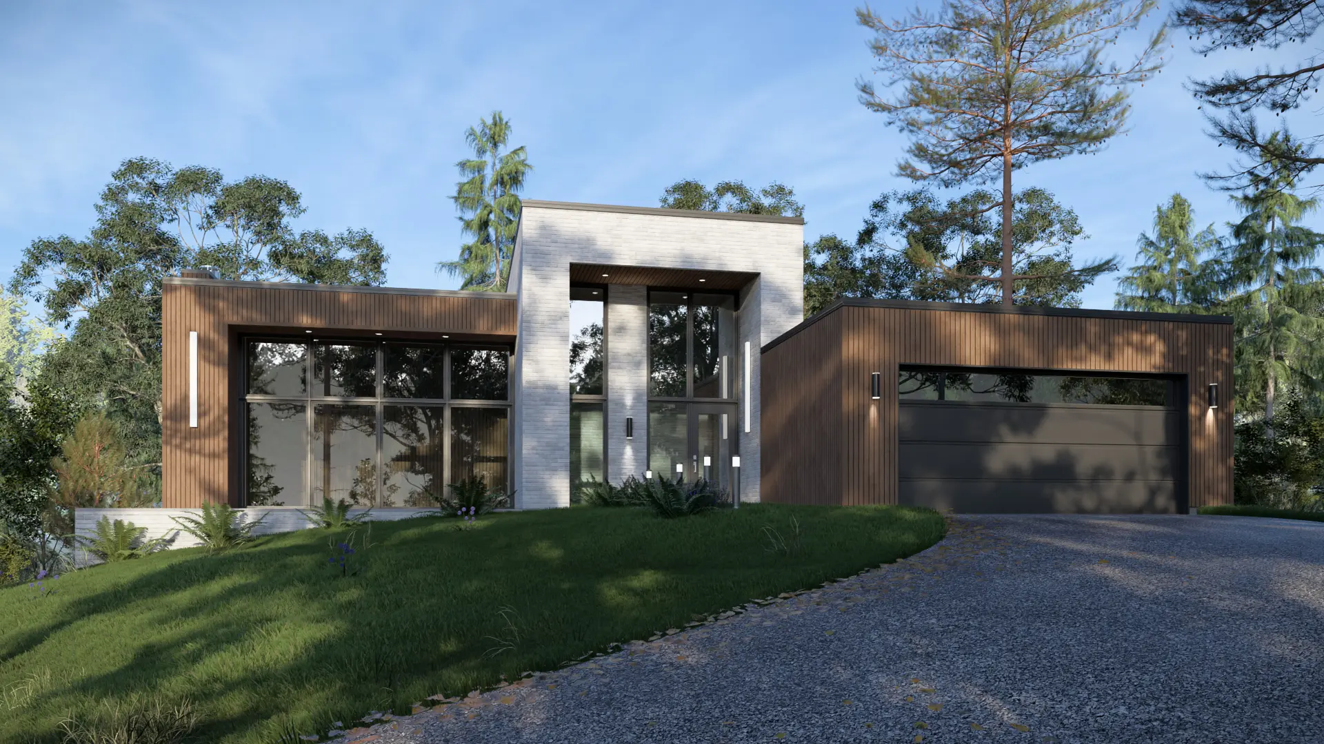 Résidence en forêt — vue 3