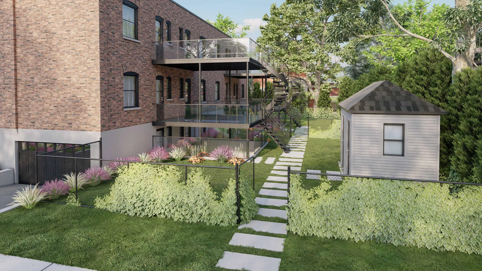 Projet de rénovation urbaine — vue 2
