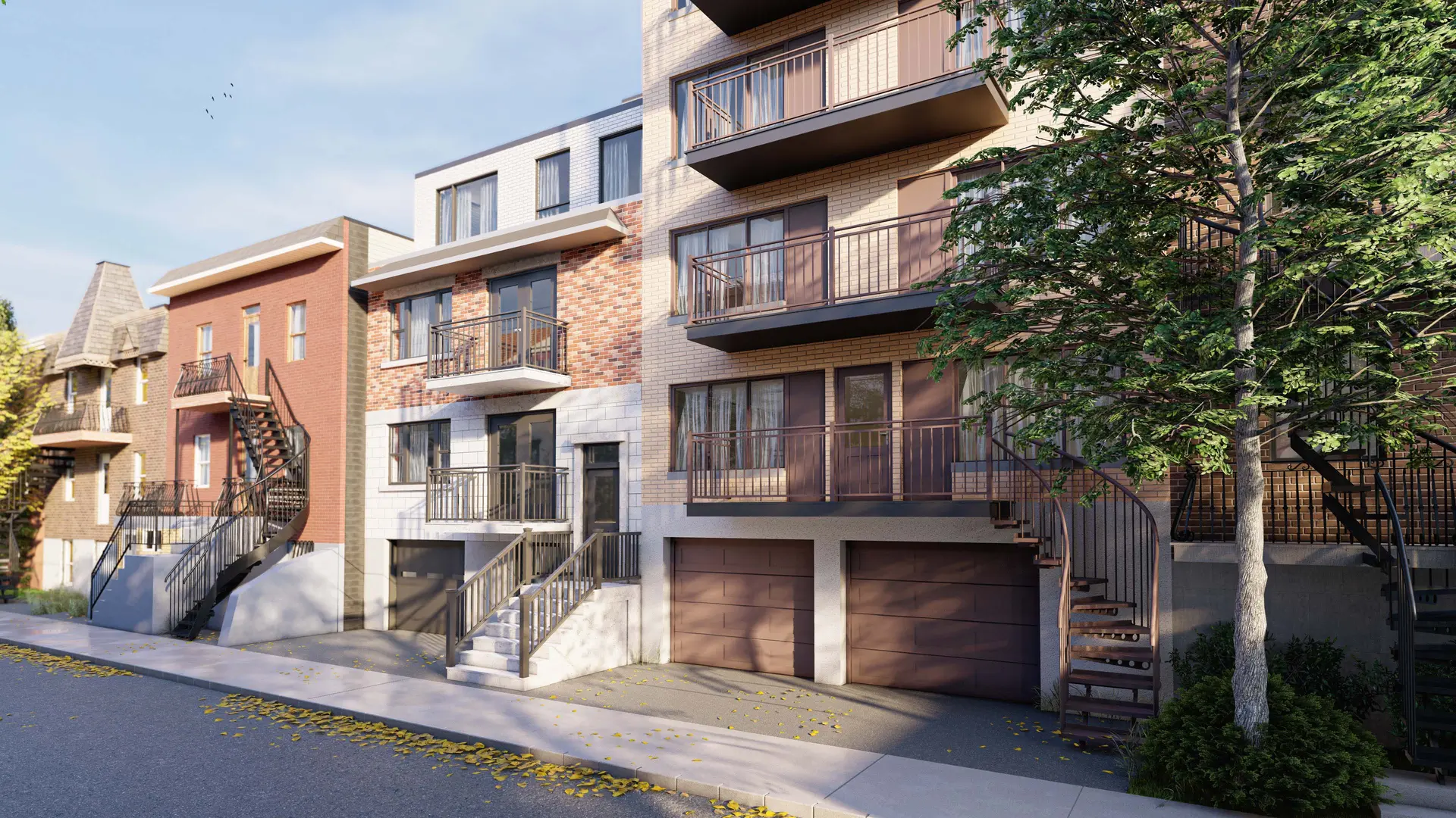 Immeuble résidentiel — vue 2