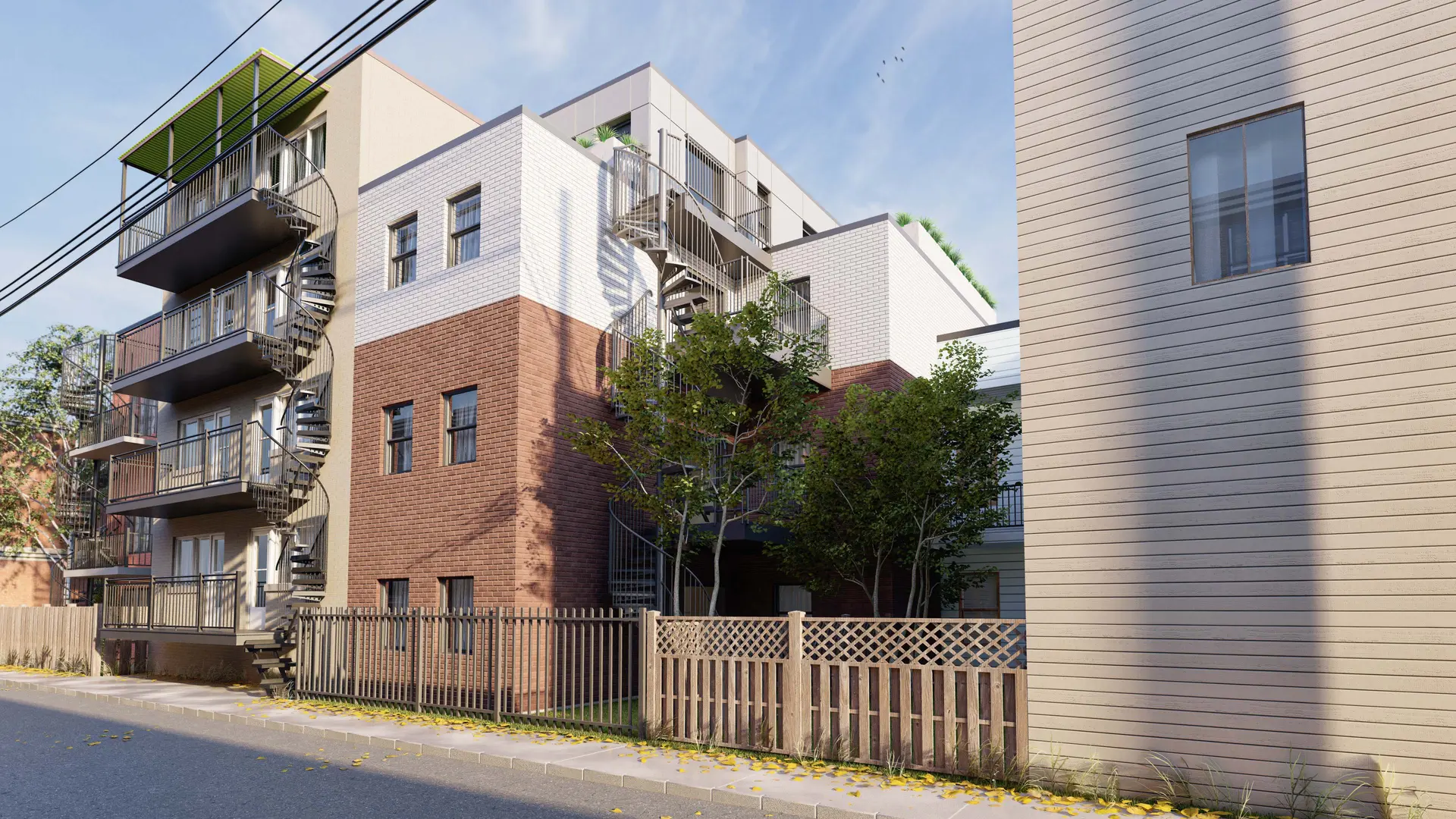 Immeuble résidentiel — vue 3