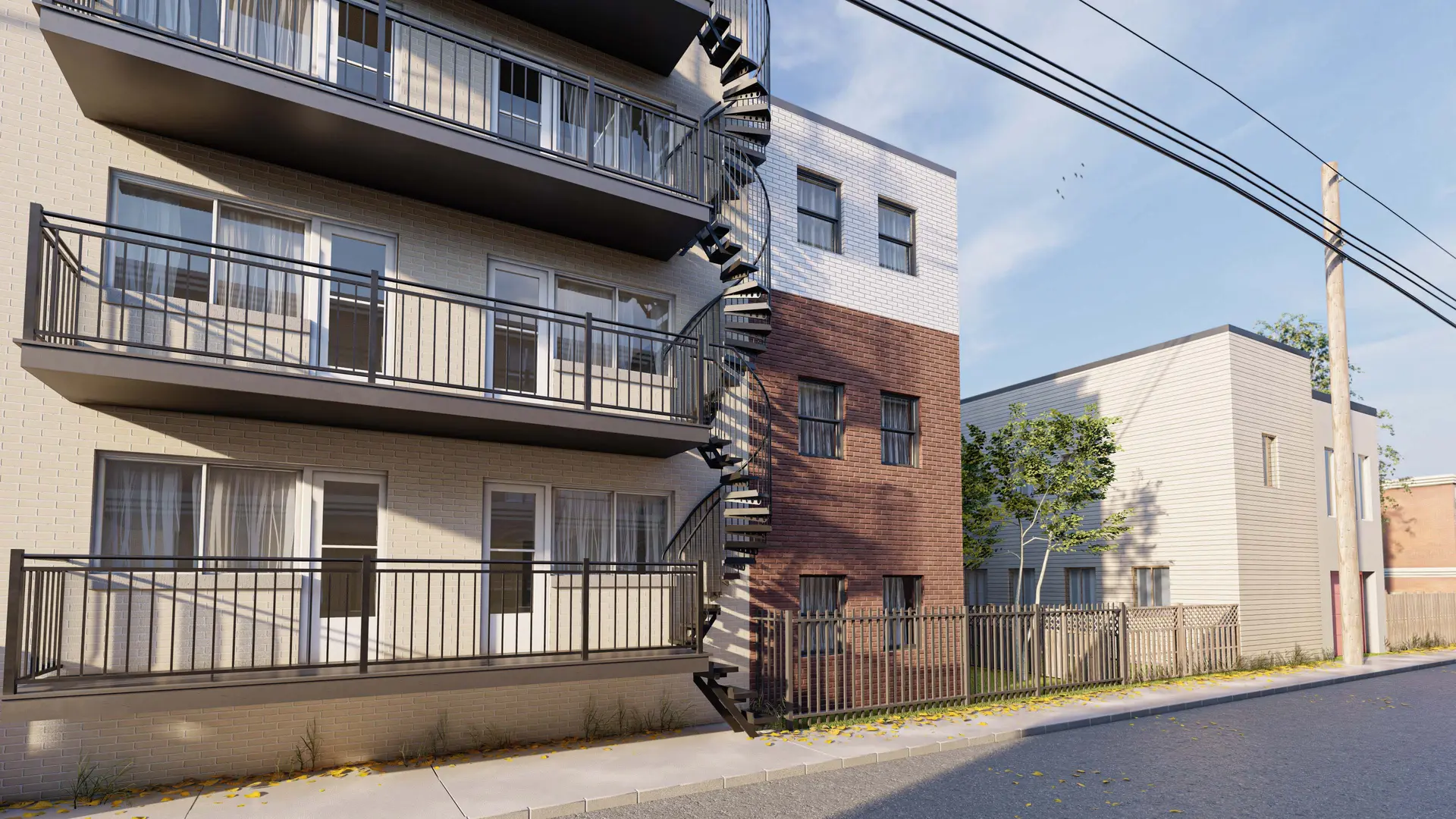Immeuble résidentiel — vue 4