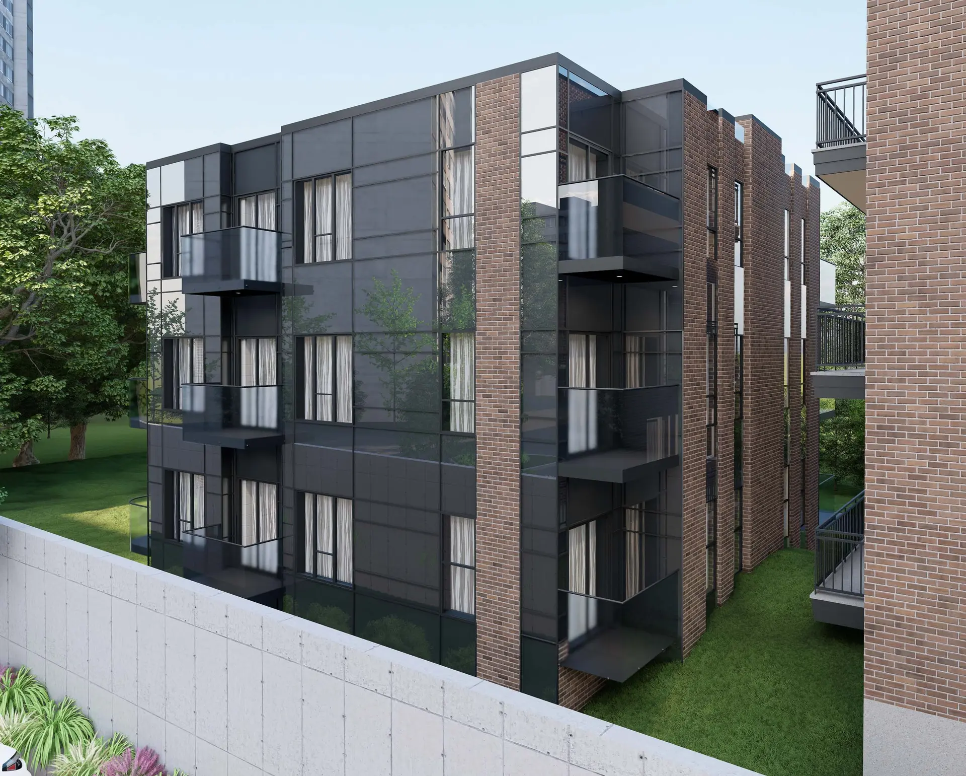 Agrandissement résidentiel urbain — vue 2