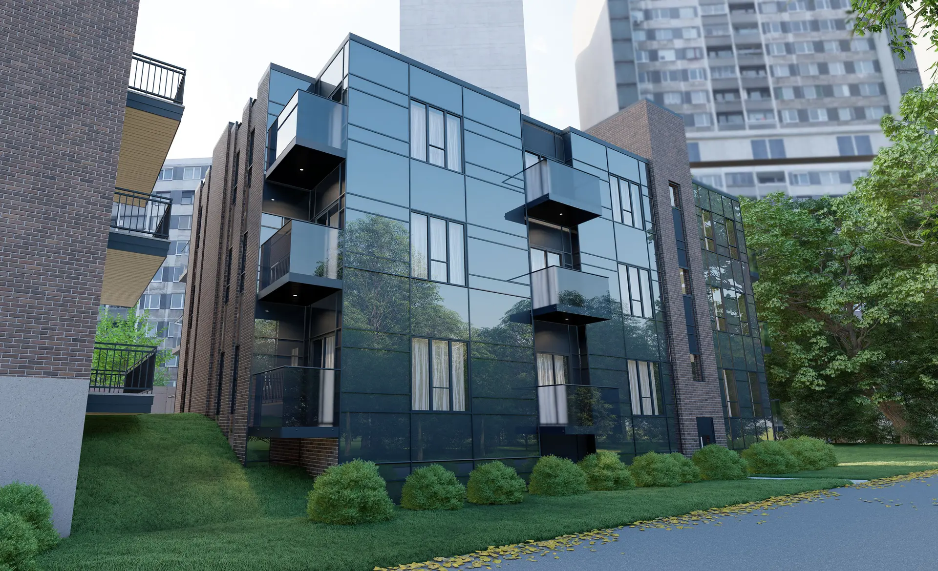 Agrandissement résidentiel urbain — vue 5