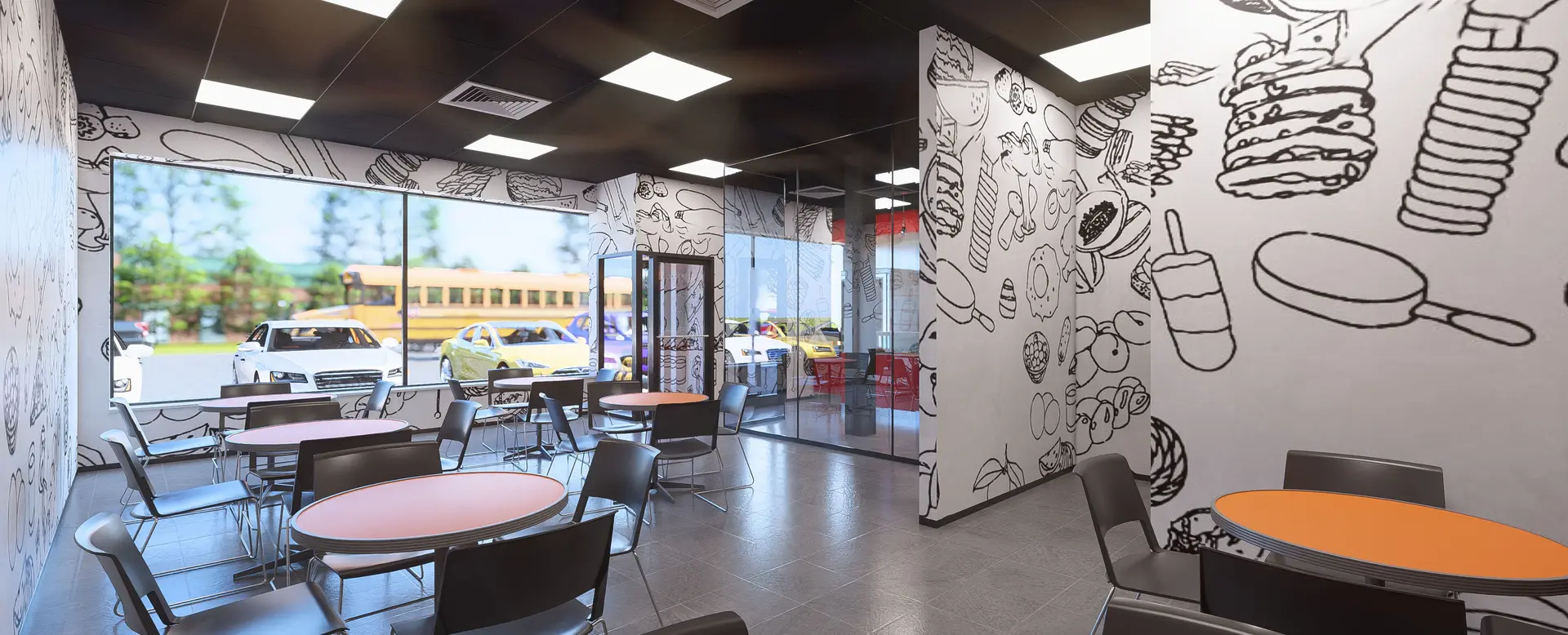 Restaurant rapide — vue 2