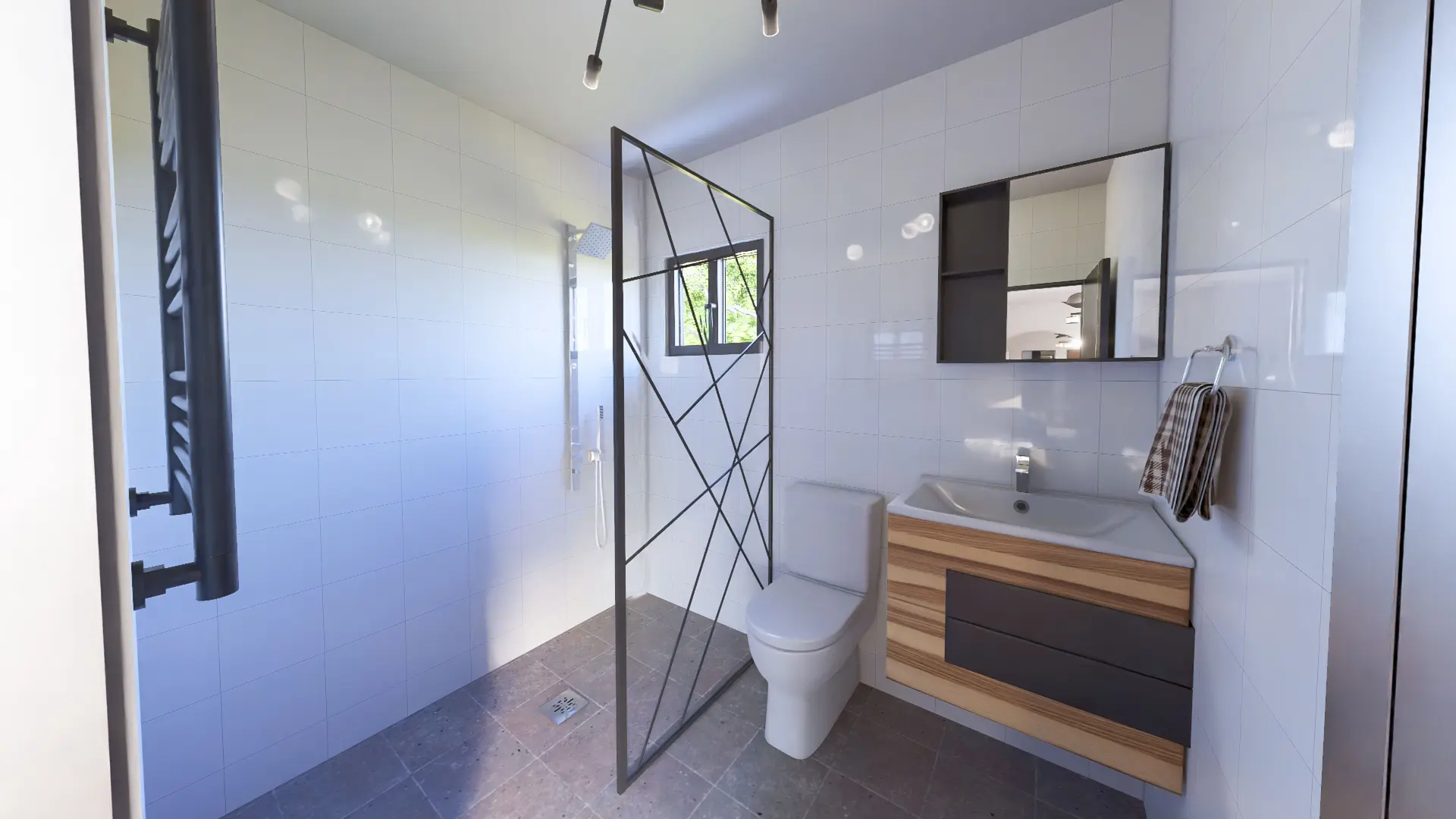 Chambre contemporaine — vue 6